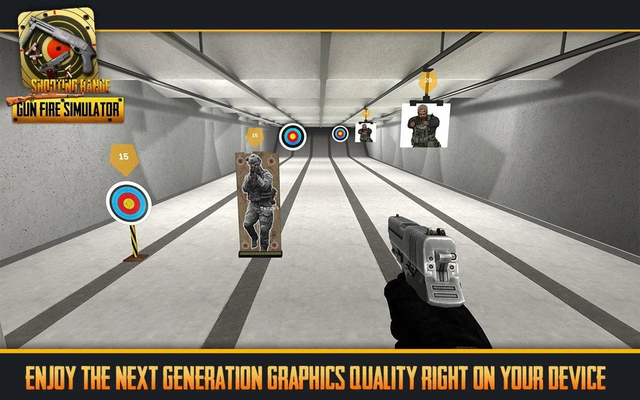 Gun Simulator Shooting Range(O(sh)ӋģMo޽ƽ)1.0.7(ni)ُ؈D1