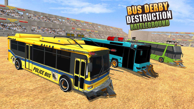 US Police Bus Demolition Derby Crash Stunts 2020(±ȳأֽң)2.0.4ƽͼ0