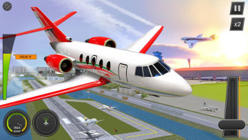 City Airplane Pilot Flight Sim - New Plane Games(зɻԱģУֽң)ͼ1