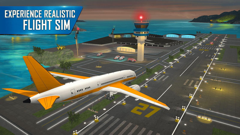 City Airplane Pilot Flight Sim - New Plane Games(зɻԱģУֽң)2.3ƽͼ2
