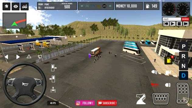 India Bus Simulator(ӡȿ܇ģM؛ţ)2.1ƽ؈D1