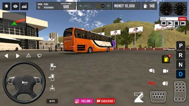 India Bus Simulator(ӡȿ܇ģM؛ţ)2.1ƽ؈D0