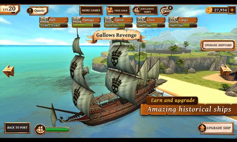 Ships of Battle: Age of Pirates(սʱĴֻ޽Ұ)2.6.25ͼ2