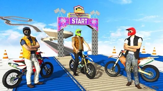 Ramp Bike Stunts 2020Stunt Bike Racing Master(µ܇(ch)ؼ2020)ΙC(j)1.01ٷ؈D0