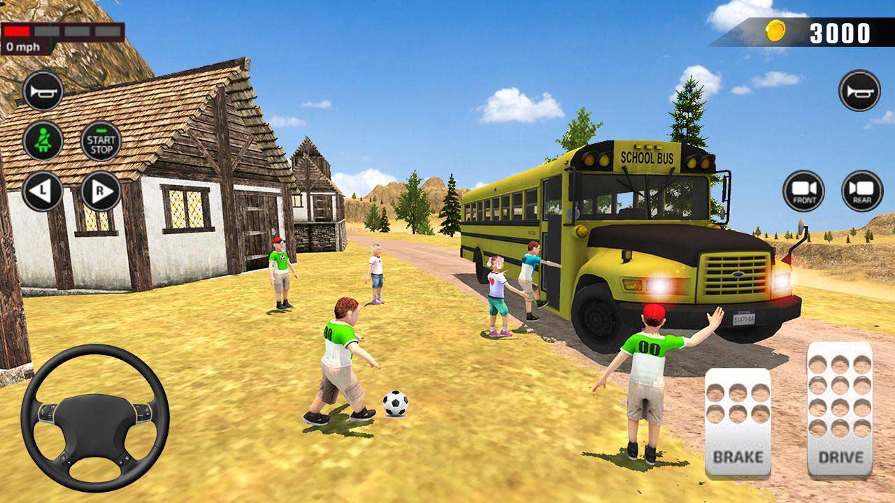 Offroad School Bus Driver 3D City Public transportԽҰУ܇˾C(j)3Do(w)޽ƽ1.39؈D1