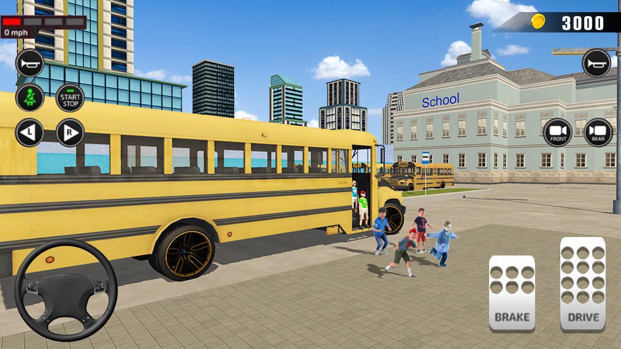 Offroad School Bus Driver 3D City Public transportԽҰУ܇˾C(j)3Do(w)޽ƽ1.39؈D3