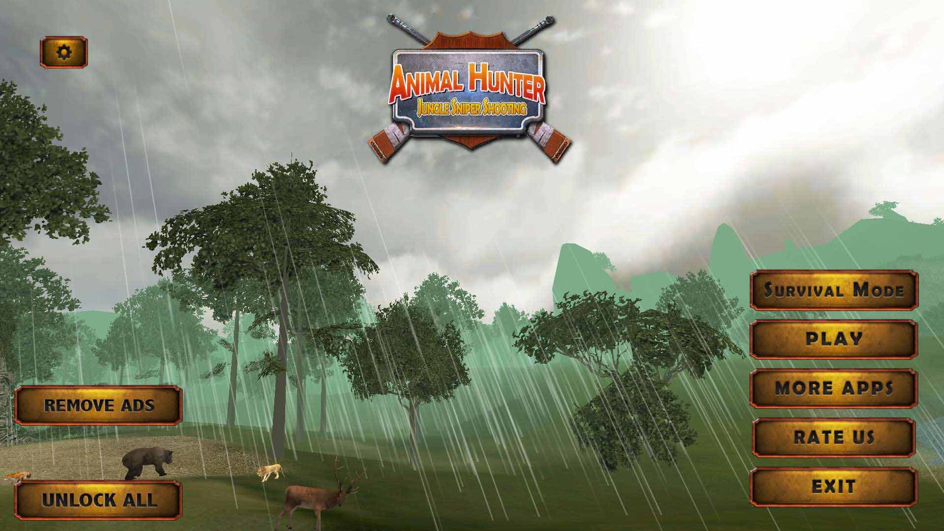 Animal Hunter : Jungle Sniper Shooting((dng)־ѓ֟o(w)޽Ű)1.10׿؈D0