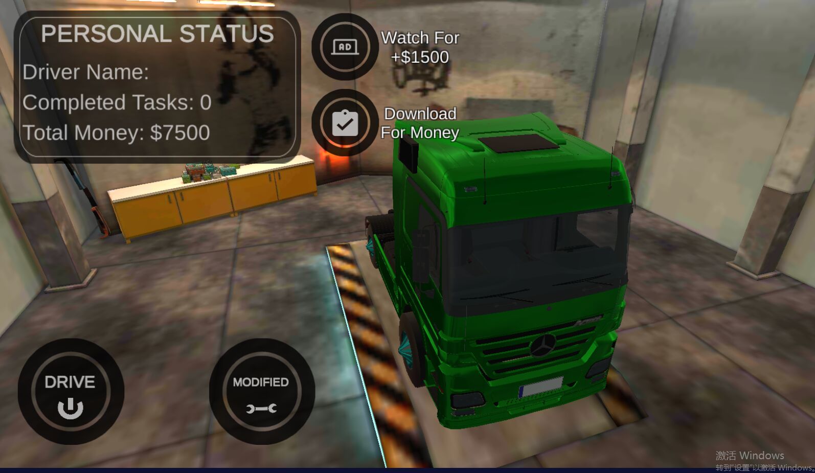 Mercedes Truck Driving Simulator 2021(Y܇{ģM2021ٷ)2°؈D2