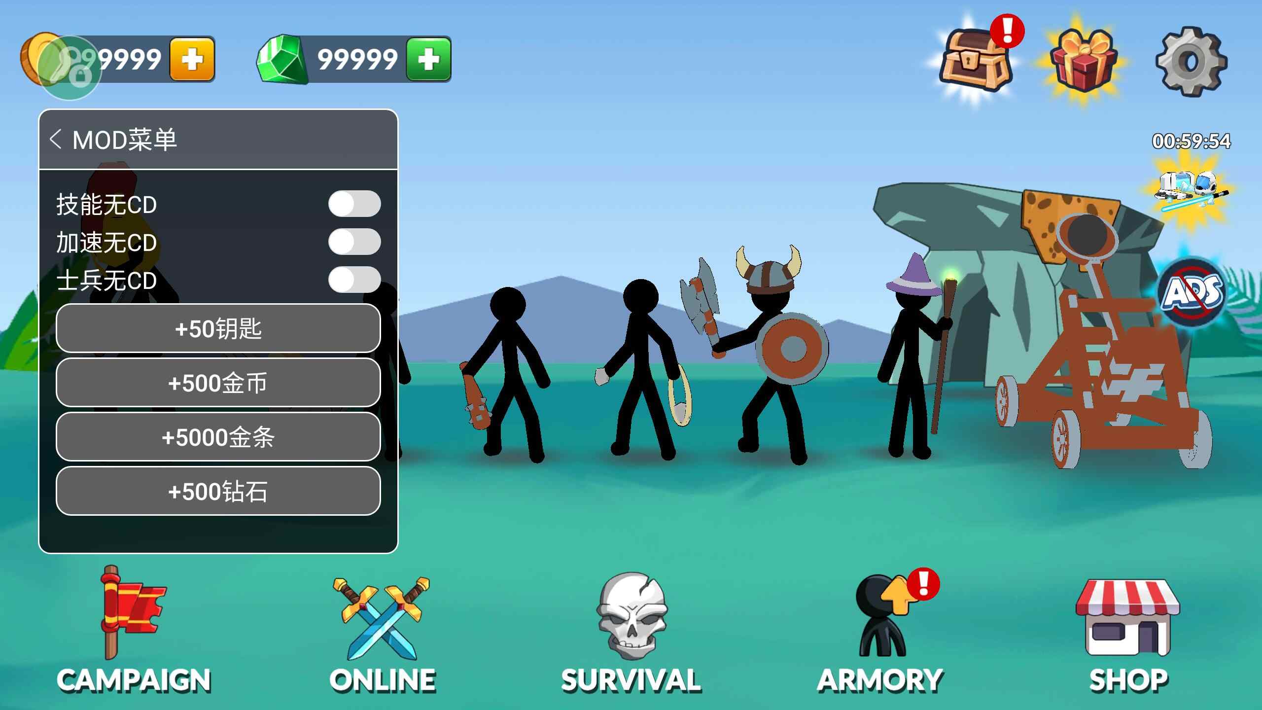 Stickman War: Stick Fight Army v1.10.7 MOD APK (Unlimited money) Download