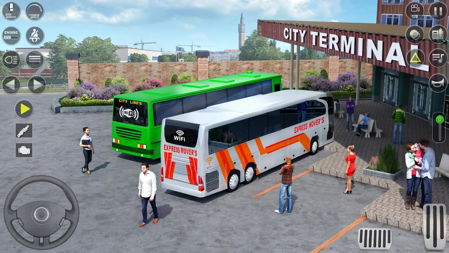 ŷްʿʻϷ׿(Euro Bus Driving Game 3d Sim)1.0汾ͼ2
