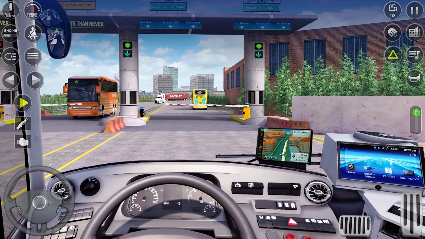 ŷްʿʻϷ׿(Euro Bus Driving Game 3d Sim)1.0汾ͼ3