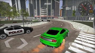 野马汽车漂移模拟器（Mustang Car Drift Simulator）截图0