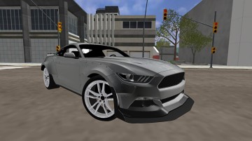 野马汽车漂移模拟器（Mustang Car Drift Simulator）截图1