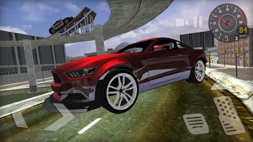 野马汽车漂移模拟器（Mustang Car Drift Simulator）截图2