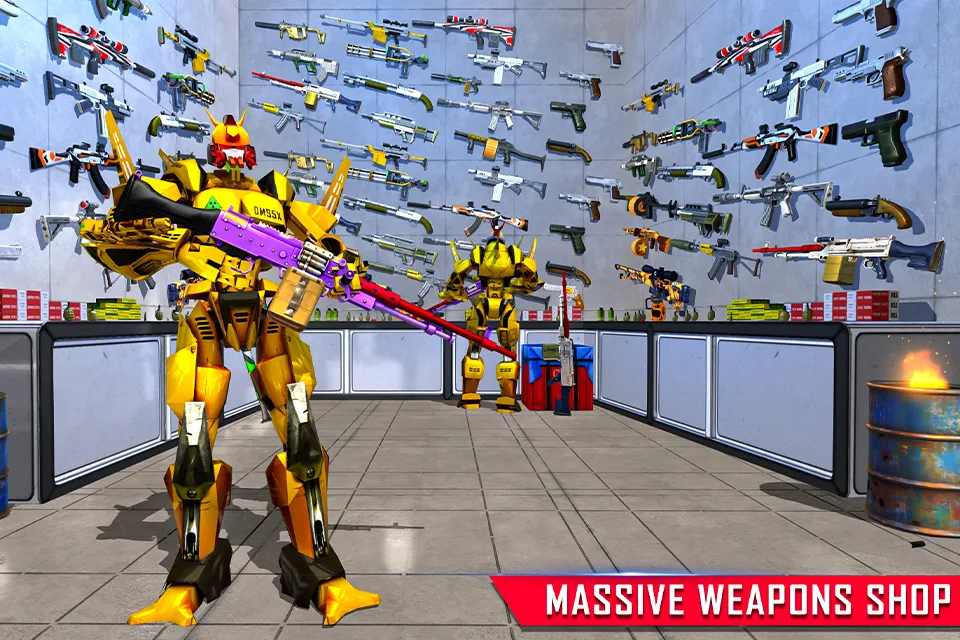 FPS Robot Transform Battle(C(j)Α3D׿)2.6o(w)؈D2