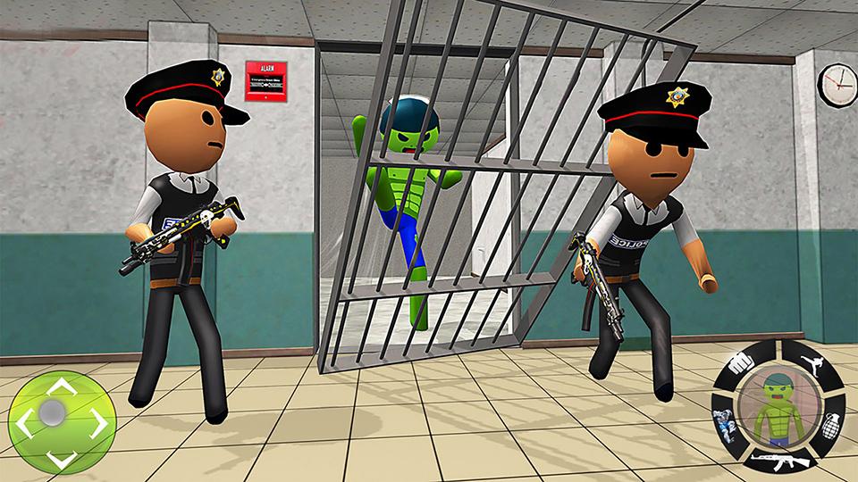 Ӣ۷ǣStickman Incredible Monster Hero Prison Escapeƽ3.1.3֙C؈D1