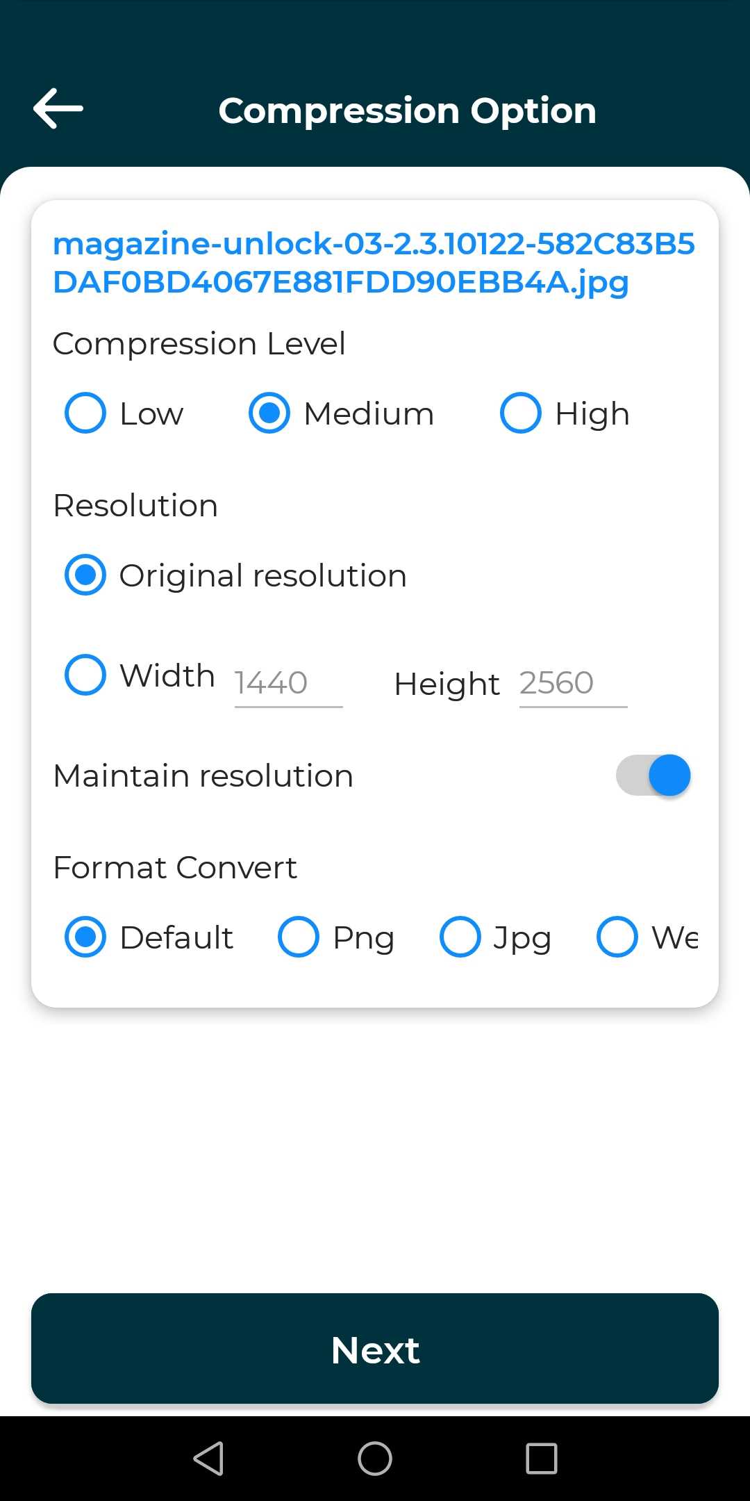 ҕlƬsImage Compressor׿9.3.15߼(j)؈D2