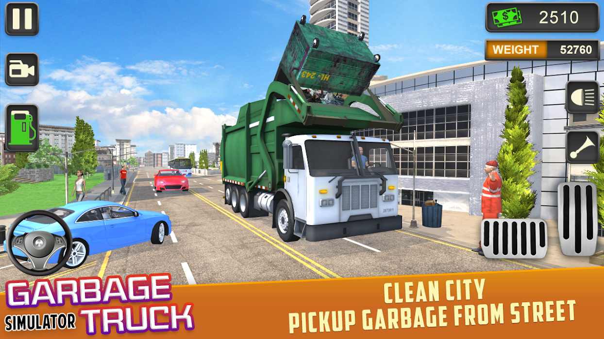Trash Truck Driving Simulator: Dumping Game(ʻģƽ)0.8ȫͼ1