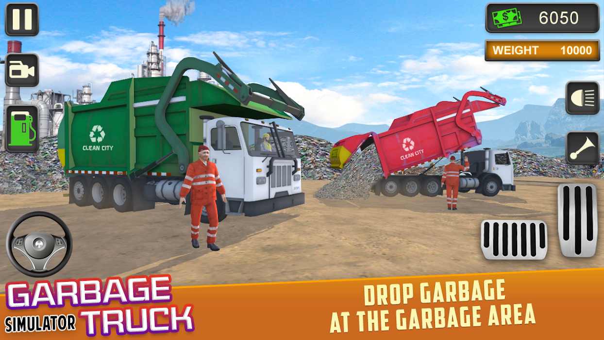 Trash Truck Driving Simulator: Dumping Game(ʻģƽ)0.8ȫͼ2