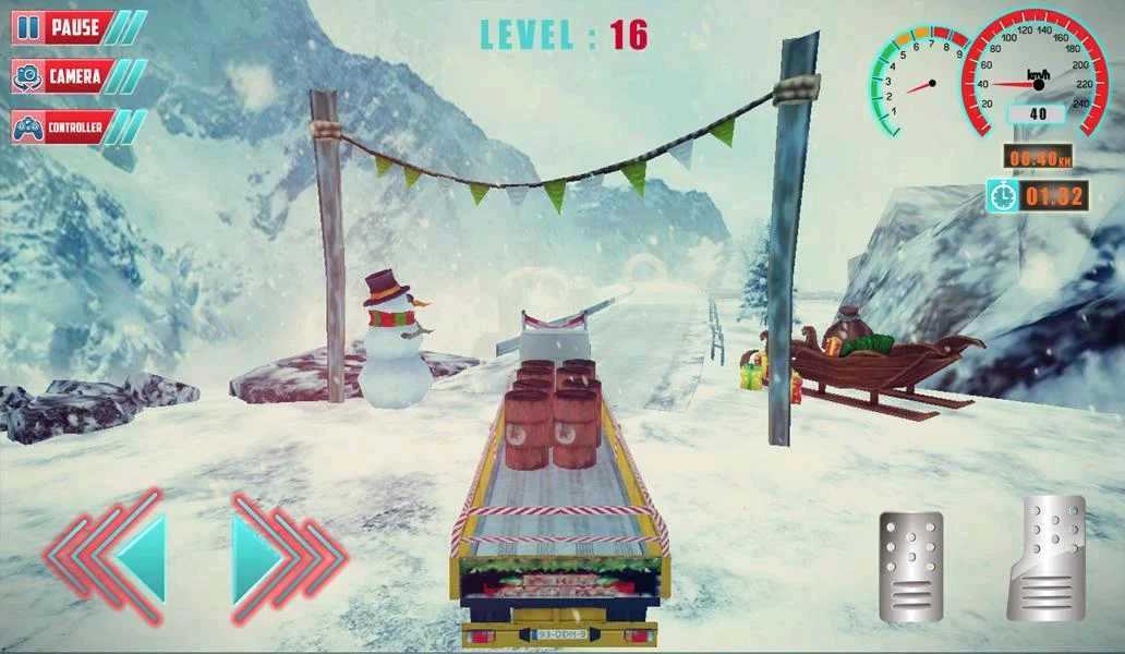 Chrismas Hill Climb Truck Driving(܇{񂣨olʹ؛ҏӣ)1.1ƽ؈D2