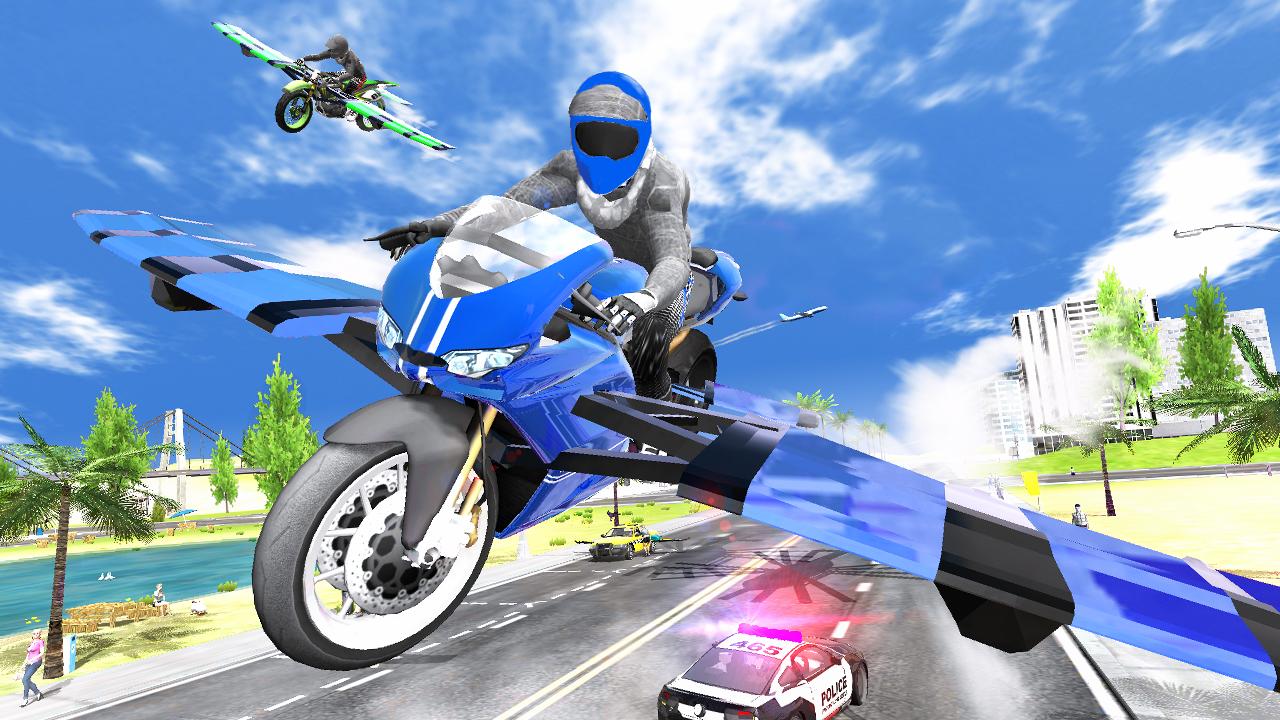 Flying Bike Sim(wĦ܇ģMo޽Ű)1.19޸İ؈D0