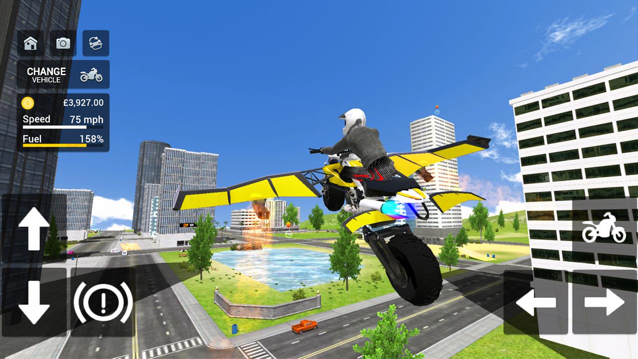 Flying Bike Sim(wĦ܇ģMo޽Ű)1.19޸İ؈D2