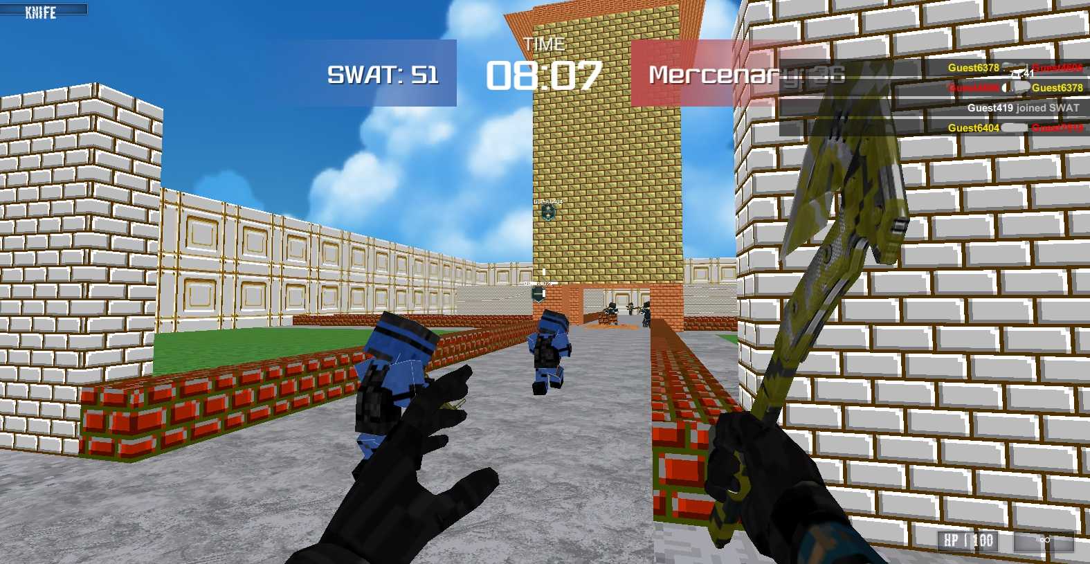 Blocky Combat Swat 2.2Kؑ(zhn)ؾ޸ğoӏ1.50ƽ؈D2