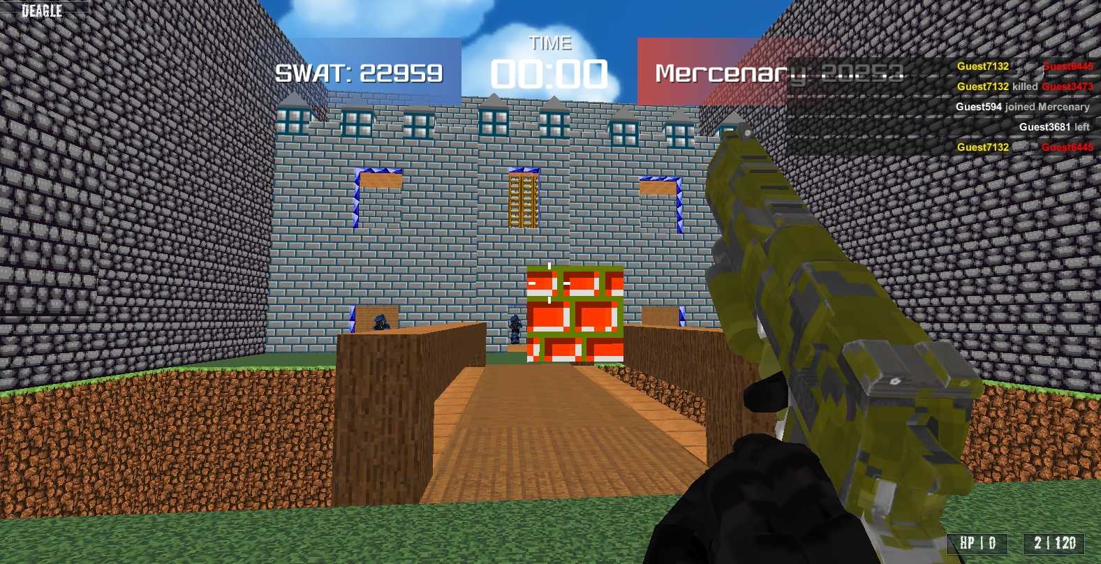 Blocky Combat Swat 2.2Kؑ(zhn)ؾ޸ğoӏ1.50ƽ؈D1