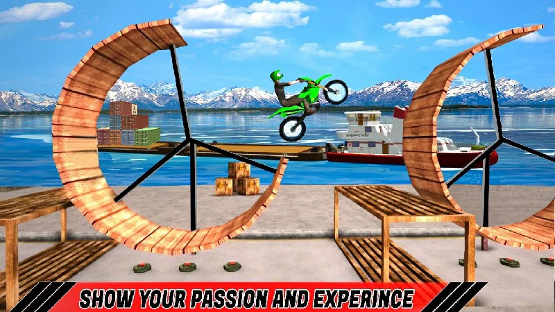 Tricky Bike Trail Stunt(ֵ܇ؼo޽Ű)1.0.11ƽ؈D0