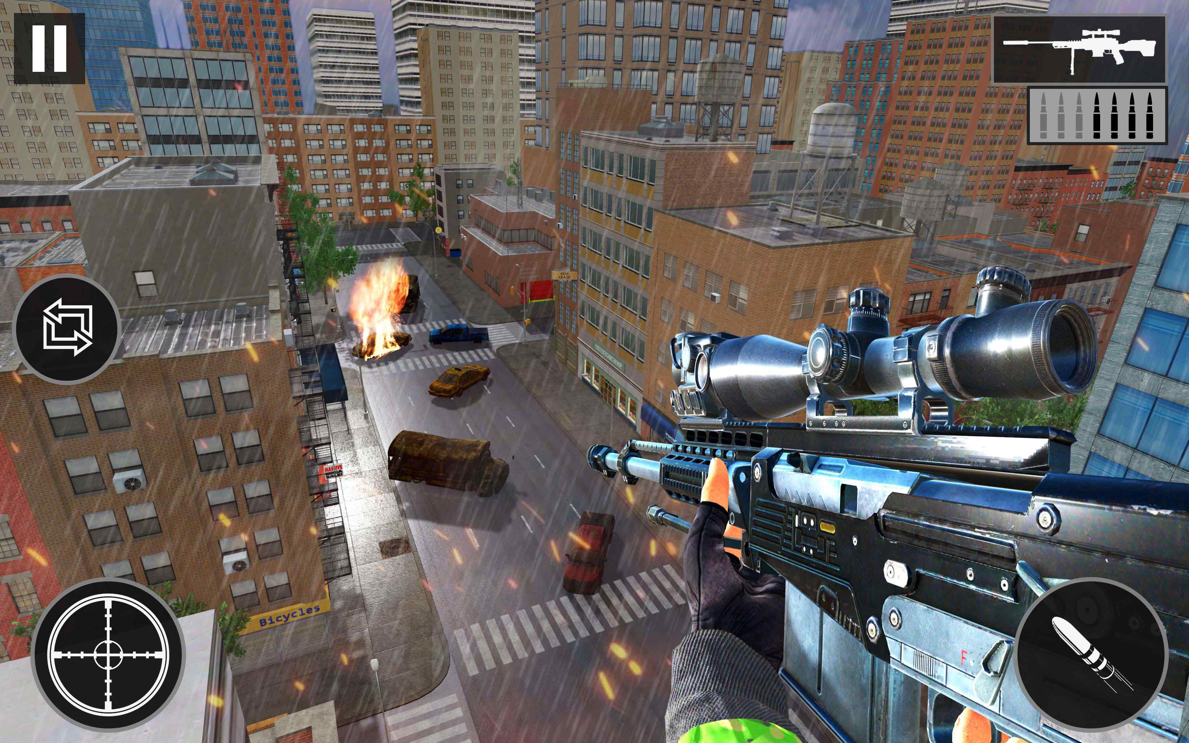 3Dѓƽ棨3D Sniper Shooting Games1.2°؈D2