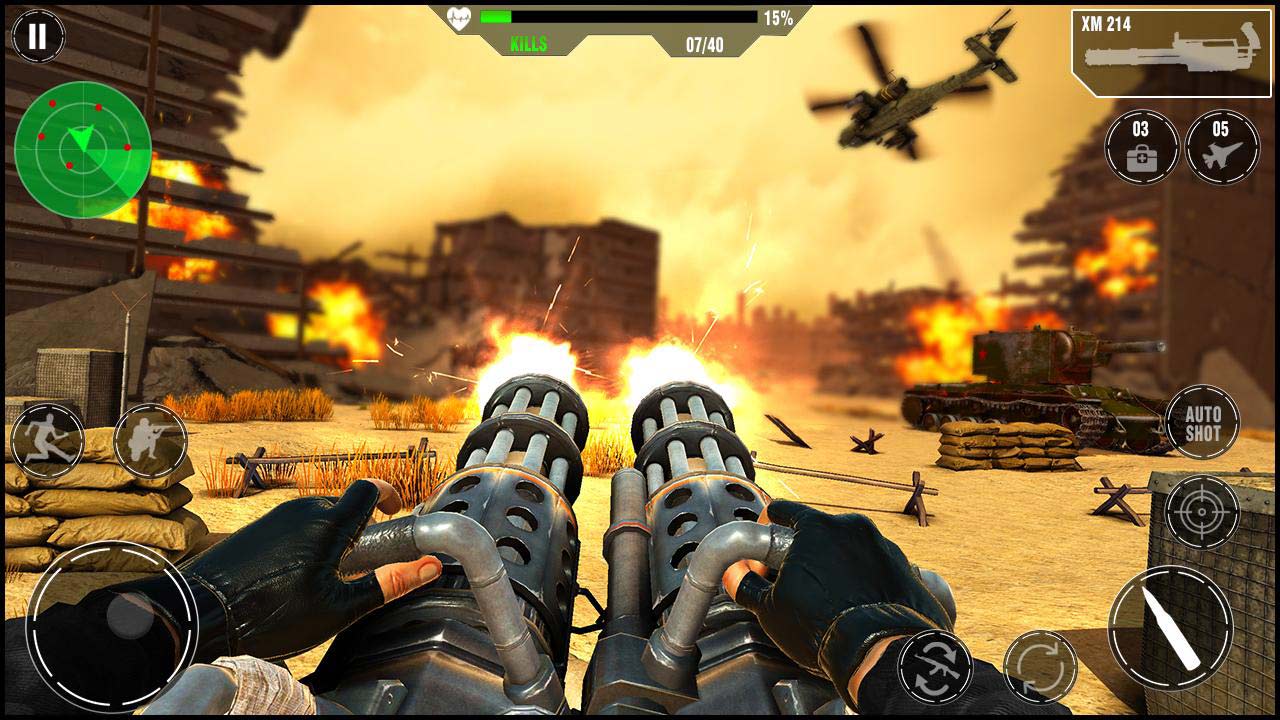 (zhn)֧ģM°ƽ棨World War Gun Simulator1.0.1׿؈D2