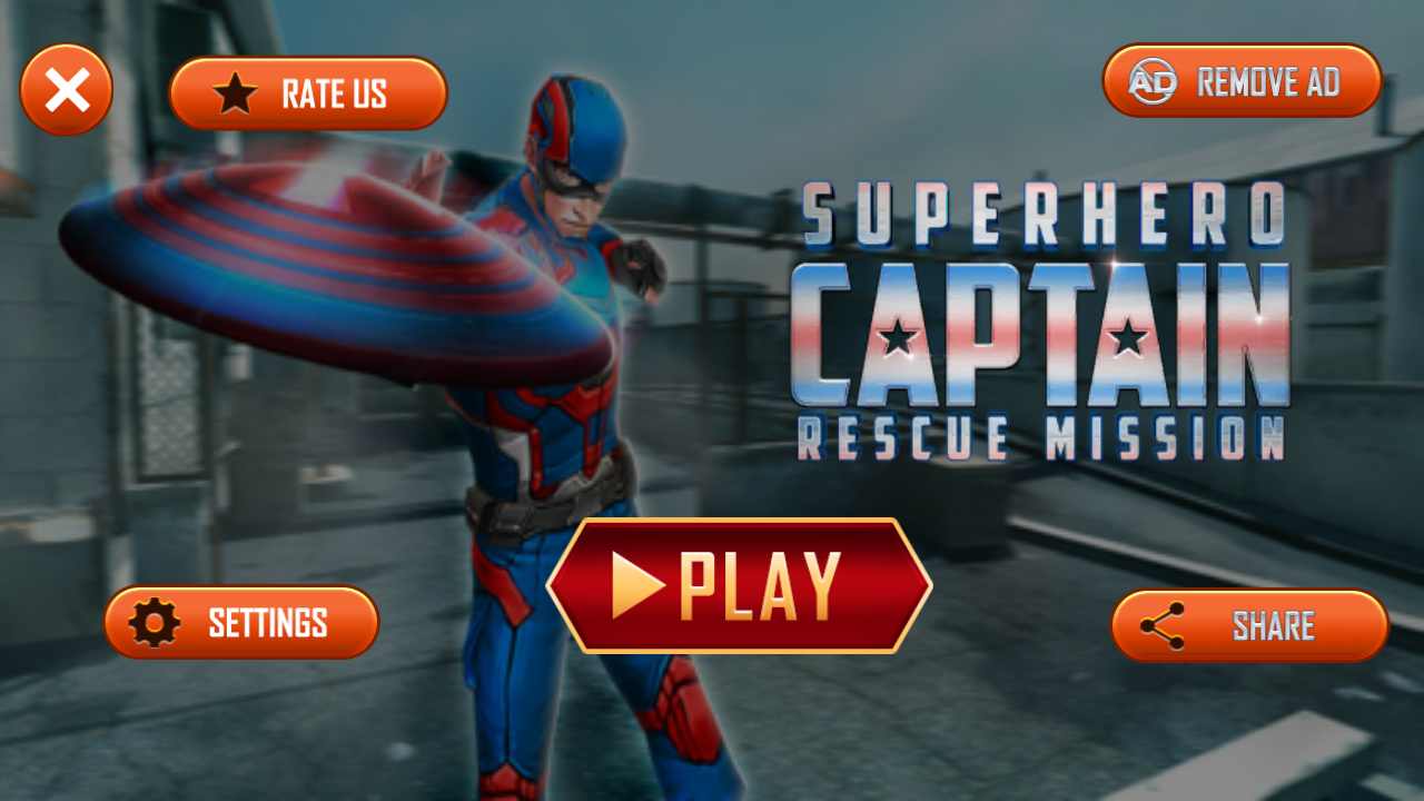 Super Hero Captiain Rescue Mission(ӢӳӪؿȫ)1.0ƽͼ1