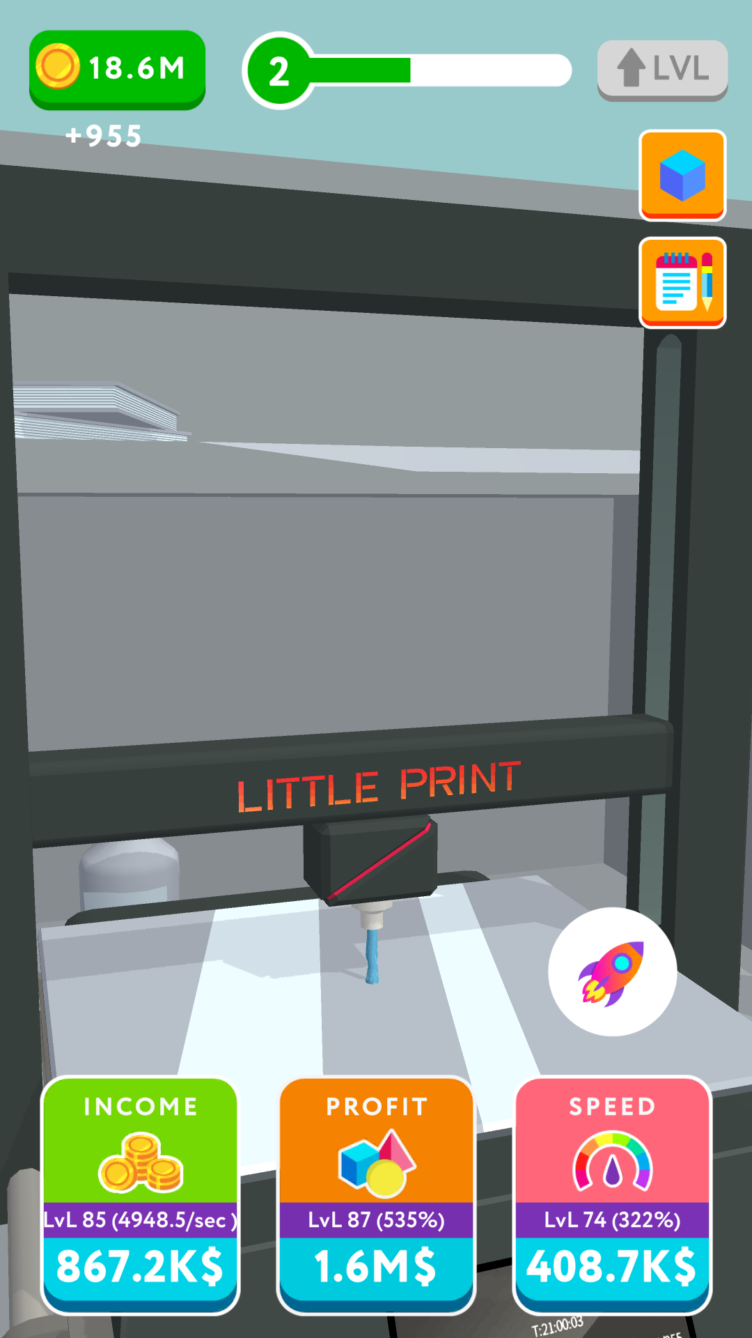 e3DӡC(j)ƽ棨Idle 3D Printer0.34°؈D3