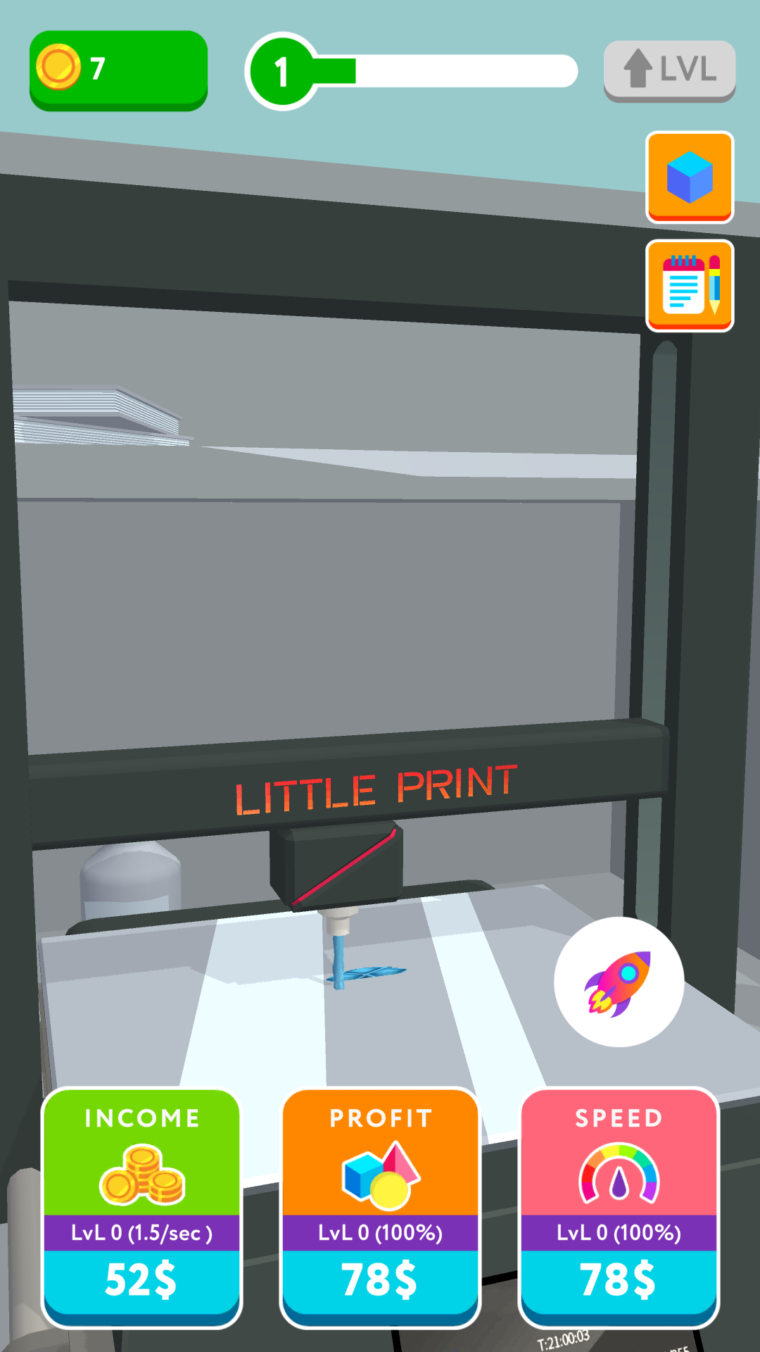 e3DӡC(j)ƽ棨Idle 3D Printer0.34°؈D1