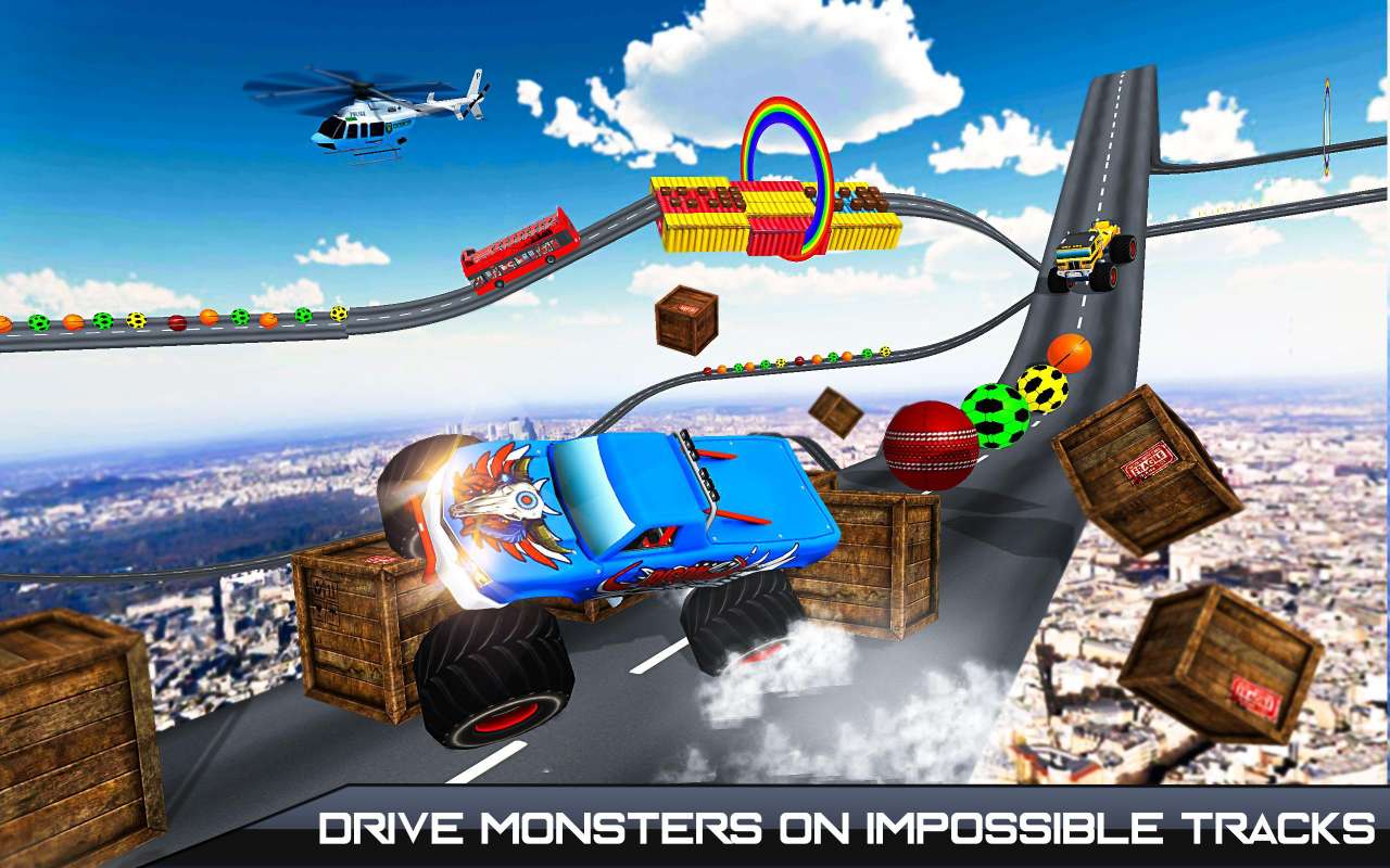 Super Mega Ramp Stunt Racing Car Drive :New Stunts Games 2021(ģ޽ƽ)2.1׿ͼ0