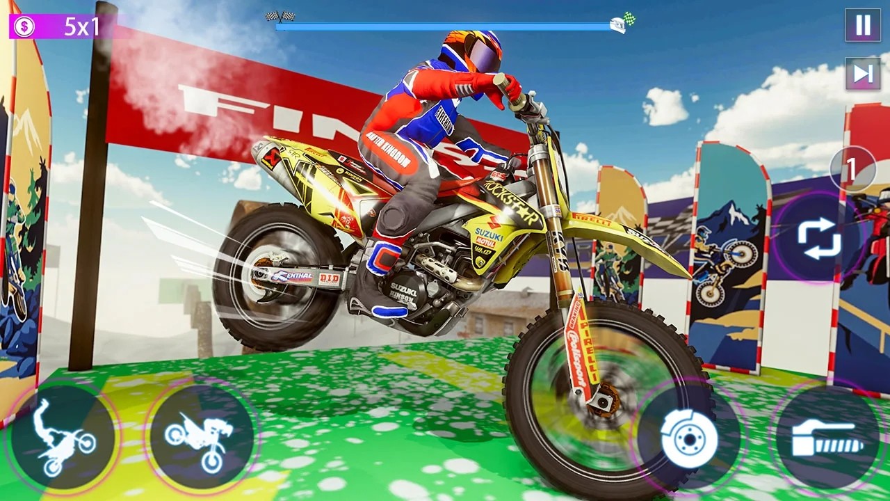 Real Bike Stunt Race- Tricks Master Bike Racing(Ħ܇ؼِ)1.0.0׿؈D4