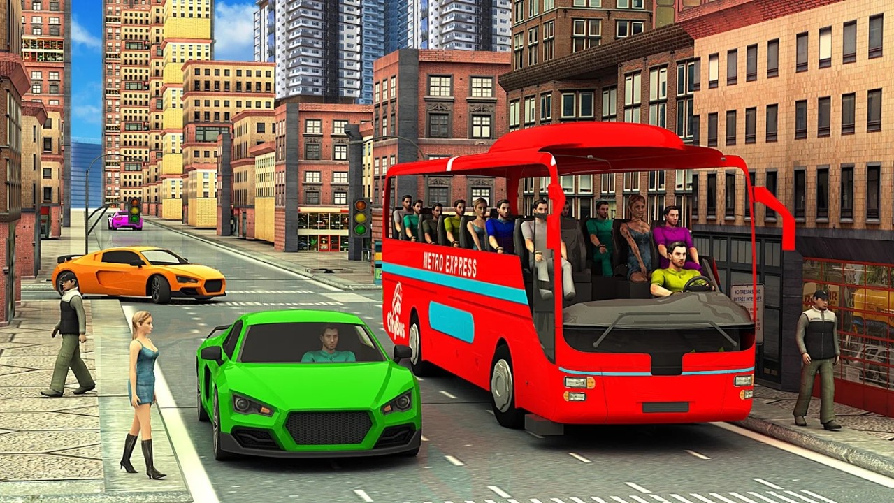 City Traffic Racer: Extreme Bus Driving games(нͨްʿʻ)1.0.1׿ͼ3