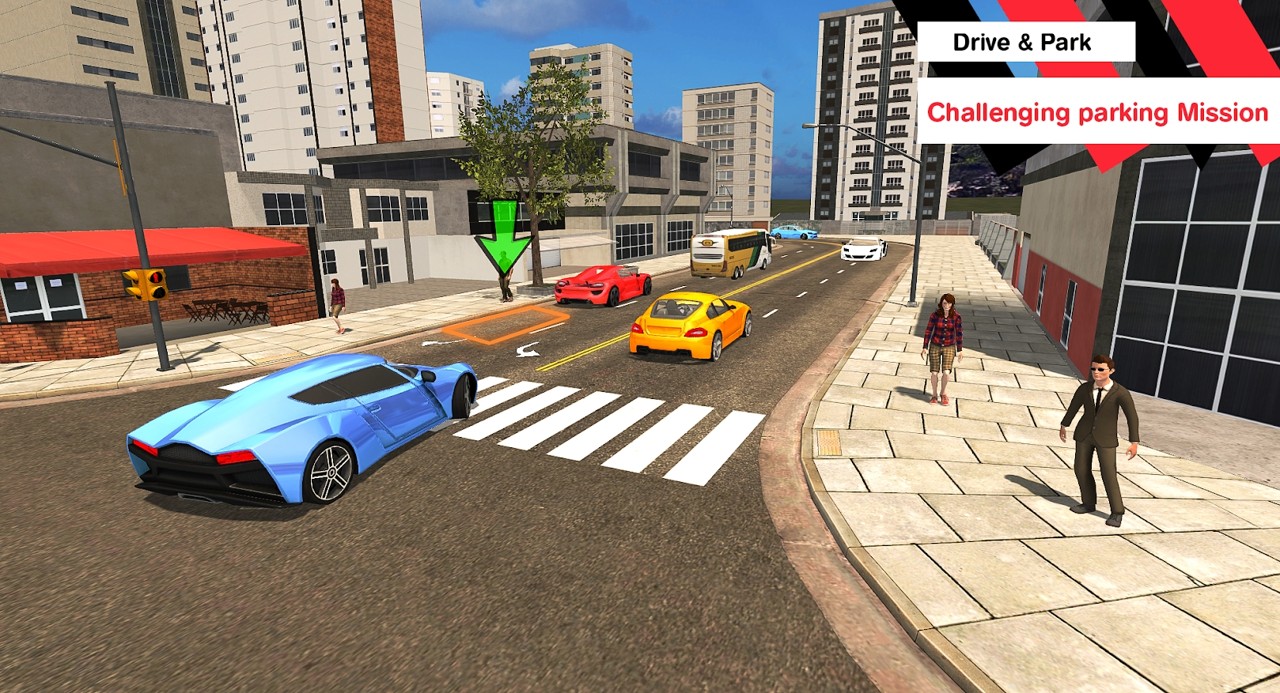 O܇{ΑCity Car Driving 3D:Sports Car Driving Games 20211.5׿؈D3