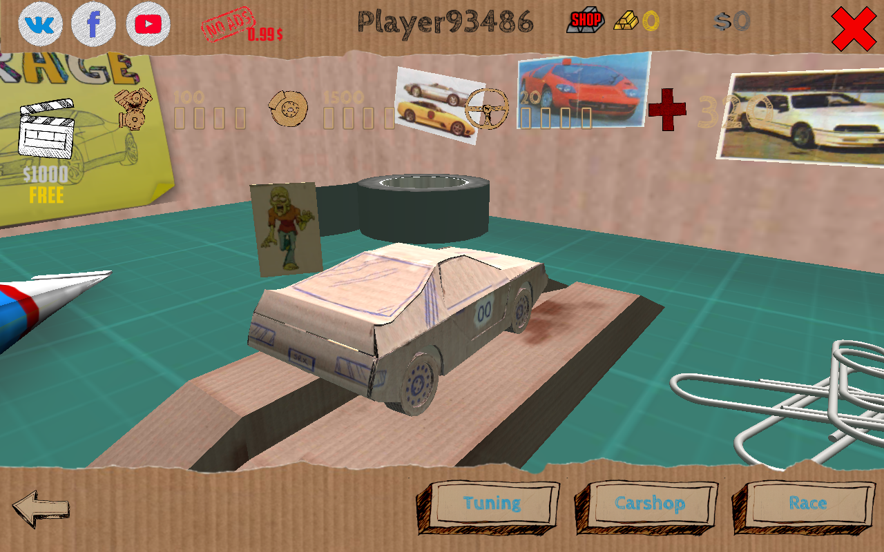 Cartoon Paper Derby Online(±ھ)1.25°׿؈D4