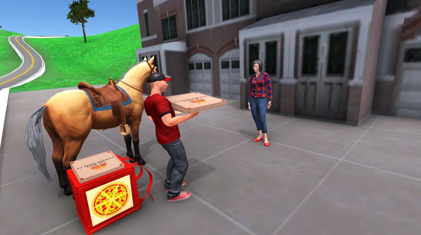 Mounted Horse Pizza Delivery(Ϸ)1.0׿ͼ0