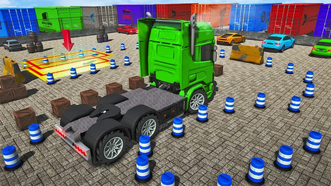 Euro Truck Parking Simulation Game 2021(¿܇(ch)ͣ܇(ch)(chng){)1.0׿؈D2