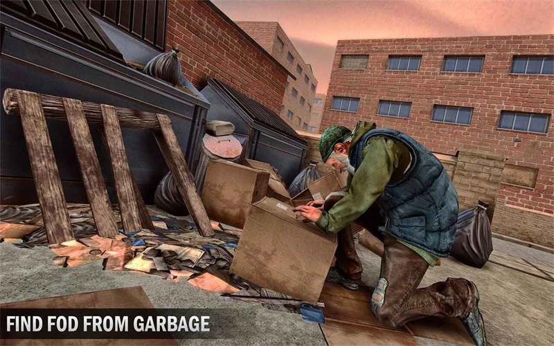 Tramp Simulator: Homeless Survival Story(˺ģ޵ƽ)1.3׿ͼ0