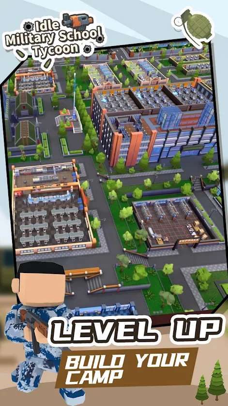 Idle Military School Tycoon(e܊УonƱ)1.1.7°؈D1