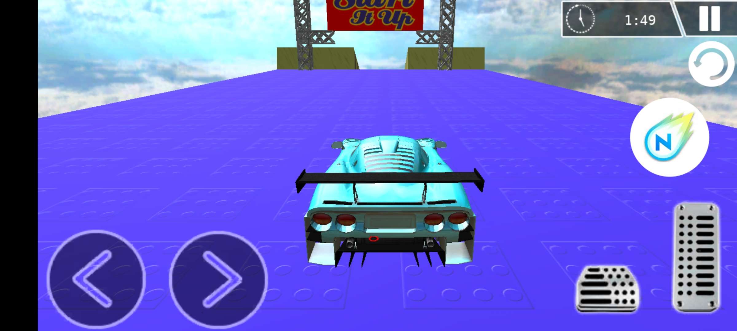 Impossible Rocket Car : Ramp Car Extreme Stunts(µ܇(ch)Oؼƽ)1.1׿؈D3