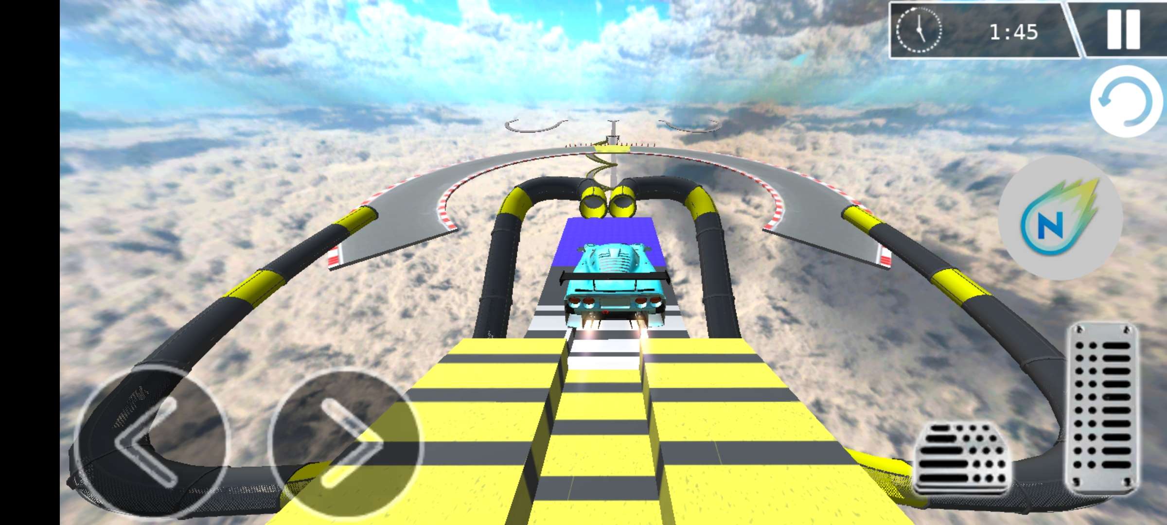 Impossible Rocket Car : Ramp Car Extreme Stunts(µ܇(ch)Oؼƽ)1.1׿؈D1