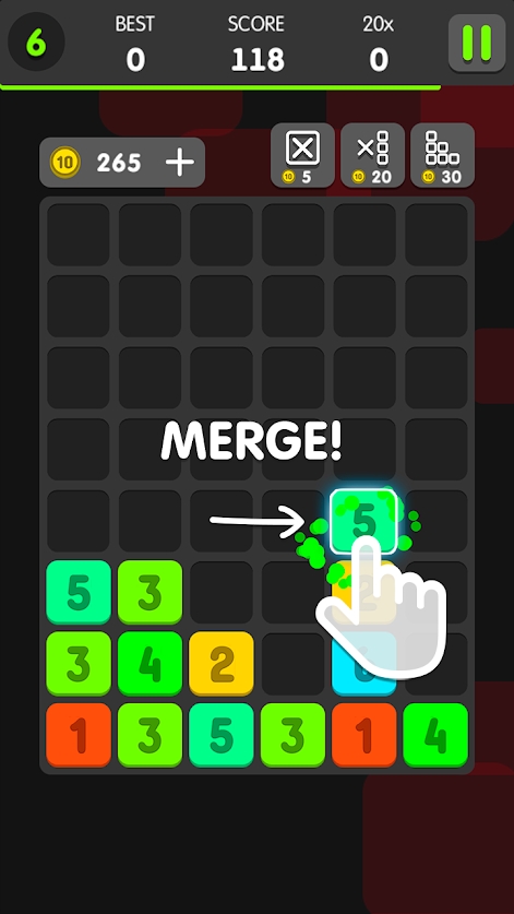 Drag And Merge Puzzle(קϲ(sh)ְ׿)1.0.6汾؈D0