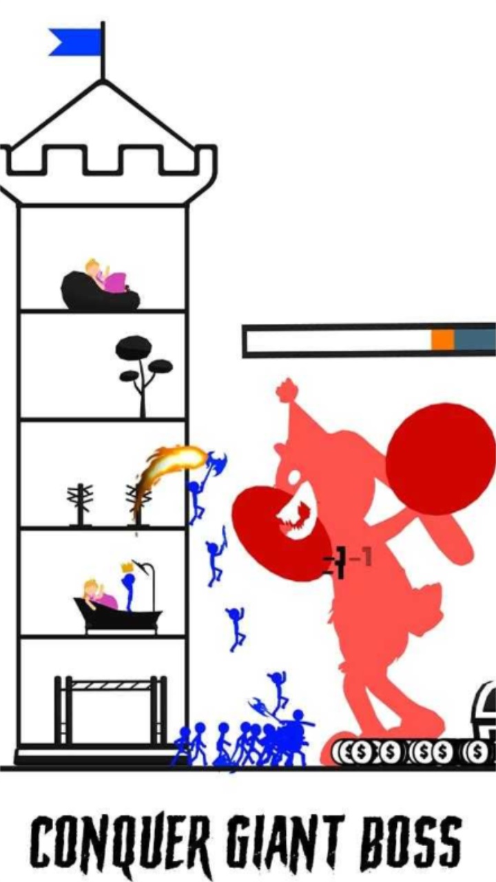 ҰF֮(zhn)(Stickman Tower - Beasts Battle)1.0.0.1׿؈D2