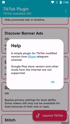 Tiktok plugin apkͼ3