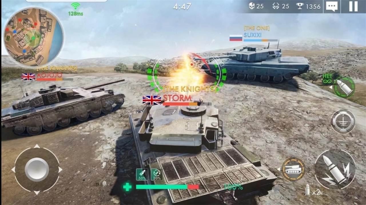 ̹սƽ°(Tank Warfare: PvP Battle Game)