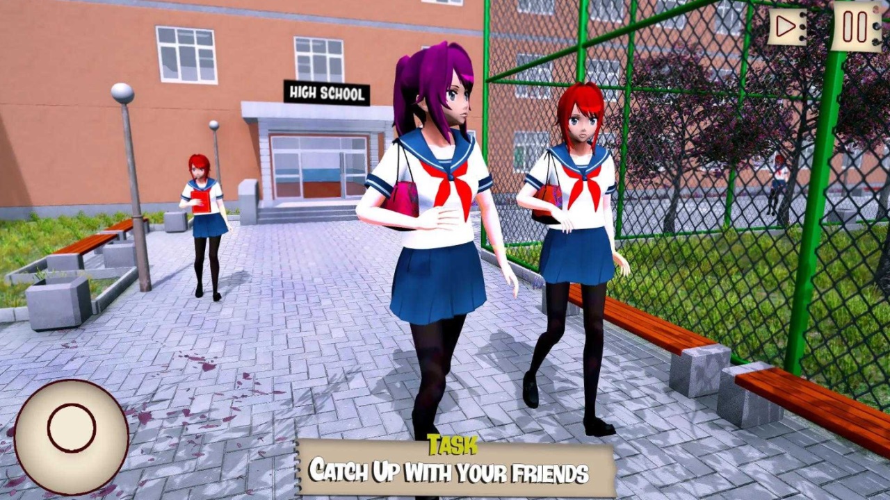 ѧУģ(Anime Love School Simulator)1.2.6׿ͼ0
